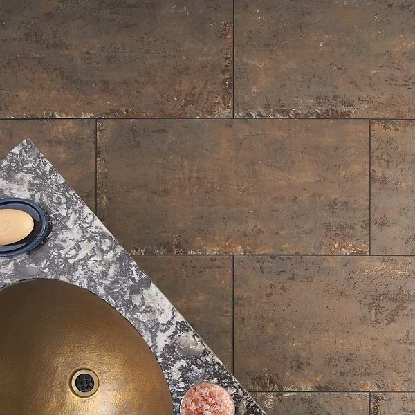 Sample-Portrait Copper Matte Porcelain Tile