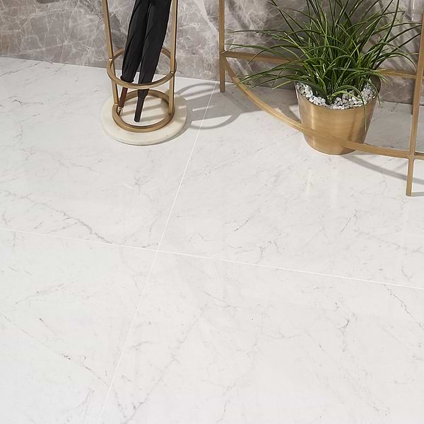 DreamStone Carrara Giola 24x24 Polished Porcelain Tile