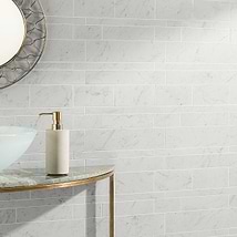DreamStone Carrara Giola Railroad Matte Porcelain Mosaic