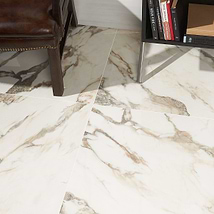DreamStone Calacatta Rustico 24x24 Polished Porcelain Tile