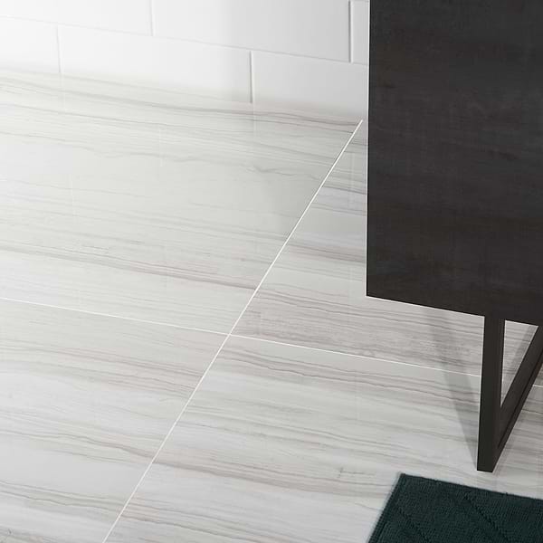 DreamStone Luminus White 24x48 Polished Porcelain Tile