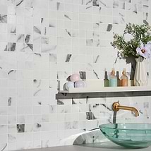 DreamStone Statuario Valley 2x2 Matte Porcelain Mosaic