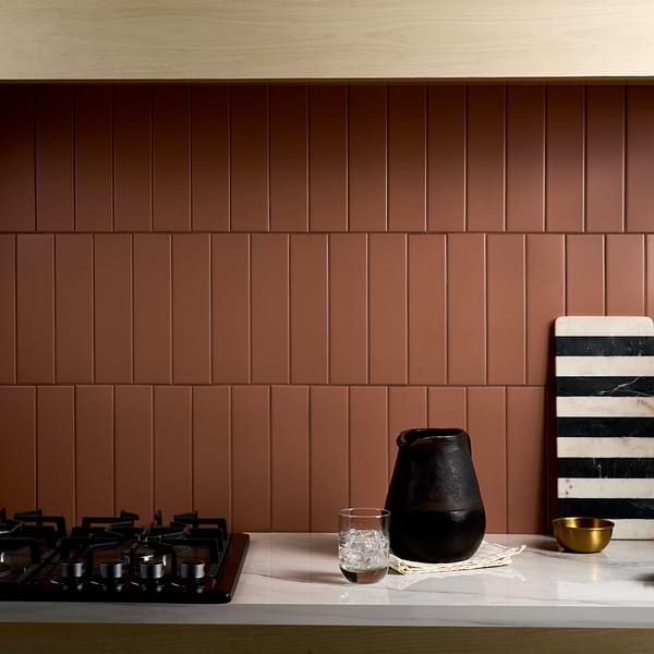 Roller Terracotta 3x11 Matte Porcelain Subway Tile