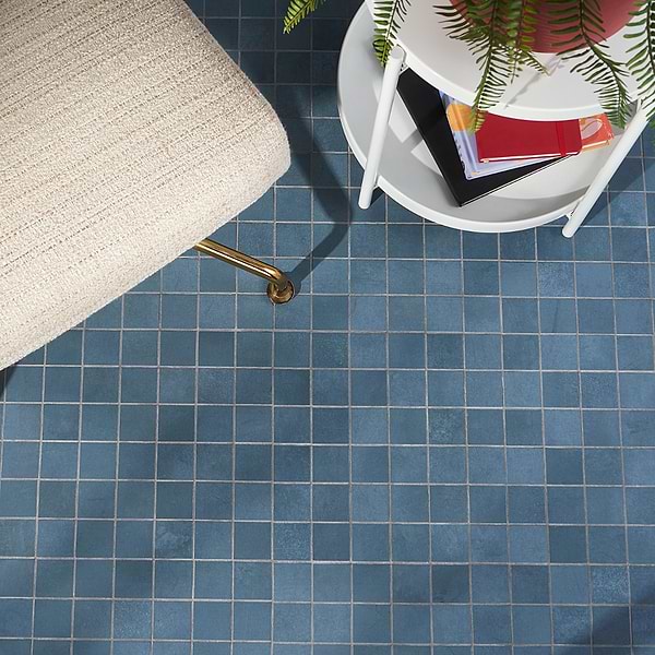 Bond Indio Blue 2x2 Matte Porcelain Mosaic Tile