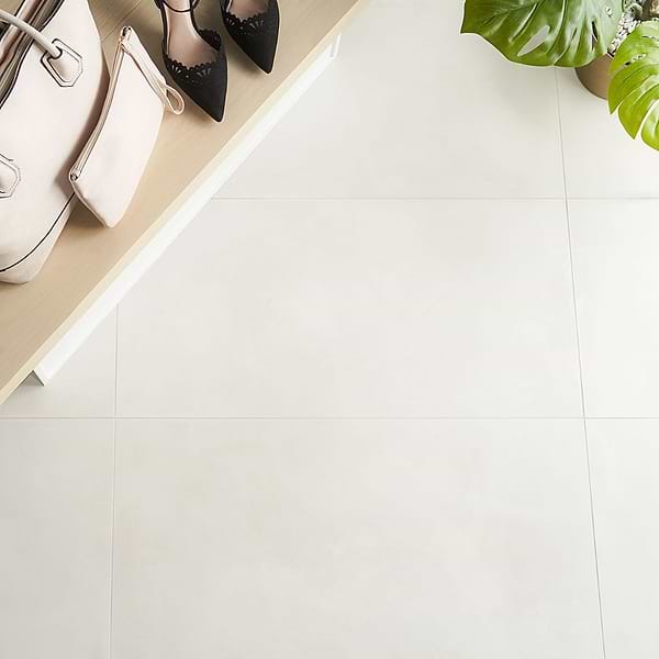 Clay Calm White 16x32 Matte Porcelain Tile