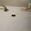 Era Crema Beige Organic Pattern Limestone Look Matte Porcelain Mosaic Tile