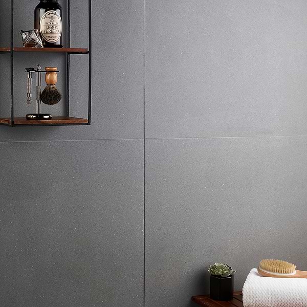 Terrazzo Italy Dolce Gris Gray 24x24 Honed Terrazzo Tile