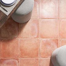 Burgos Terracotta Brick 14x14 Matte Porcelain Tile