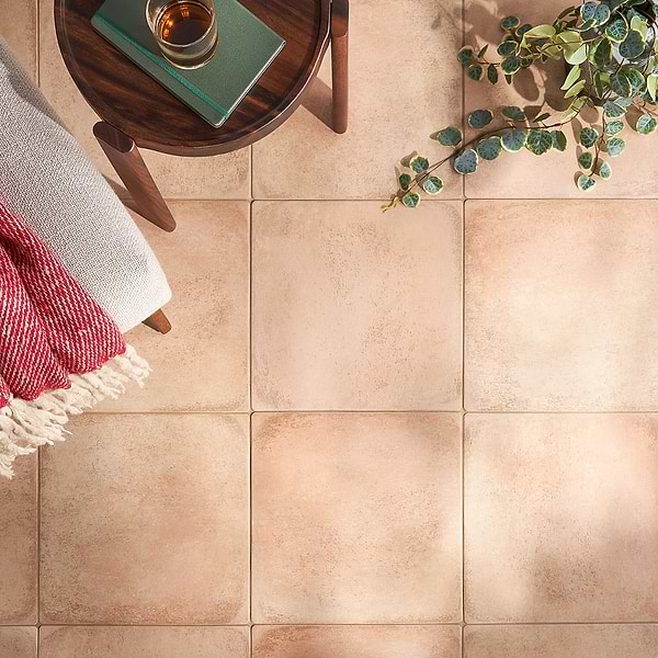 Burgos Terracotta Clay 14x14 Matte Porcelain Tile