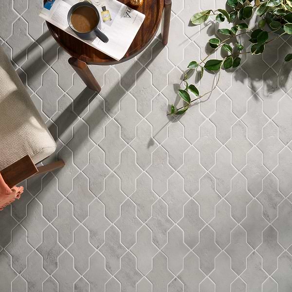 Parma Cruz Dove Gray 5x8 Terracotta Look Matte Porcelain Tile