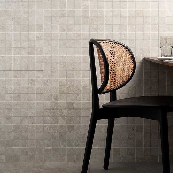 Thor Bone Beige 2x2 Matte Porcelain Mosaic Tile