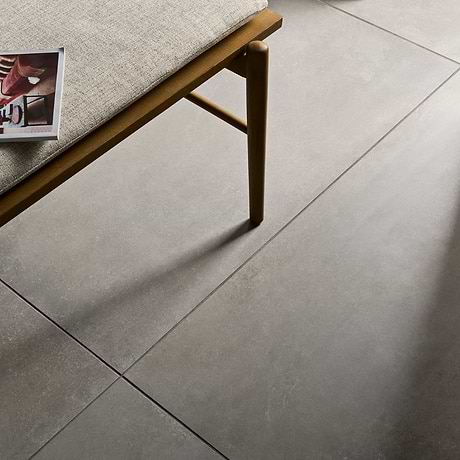 Lucreto Taupe Gray 24x48 Concrete Look Matte Porcelain Tile