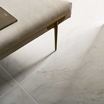 Lumar Apuano Oro White 24x48 Marble Look Matte Porcelain Tile
