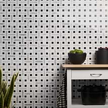 Twine Highstrung 1x3 Marble Polished Mosaic Tile