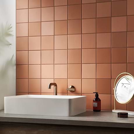 Born Terracotta 5x5 Matte Porcelain Tile