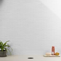 White Thassos 3/4 X4 Big Brick Polished Marble Tile