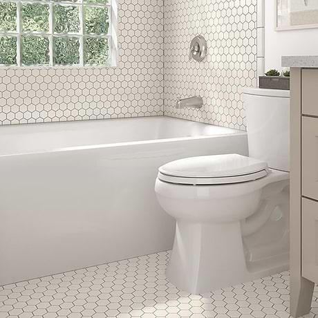 Serenity Pearl Beige 2" Hexagon Matte Porcelain Mosaic Tile