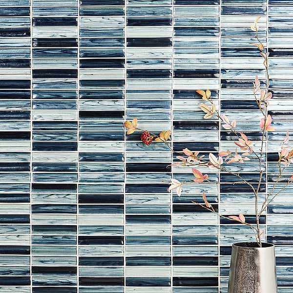 Maya Stacked Dusk Mosaic Tile