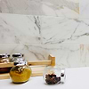 Calacatta Gold White 6x18 Polished Marble Subway Tile