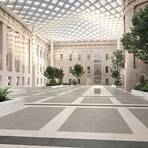Paleo Limestone Gray 24x24 Textured Porcelain 2CM Outdoor Paver