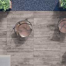 Spruce Plank Rustic Gray 12X48 Textured Wood Look Porcelain 2CM Outdoor Paver