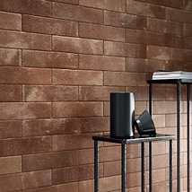 Brick Rustico Rosso Red 3x12 Matte Porcelain Brick Look Tile