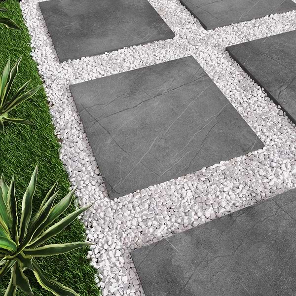 Paleo Epiro Anthracita 24x24 Matte Porcelain 2CM Outdoor Paver