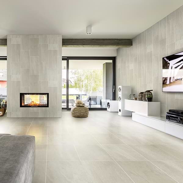 Karo Gray Light 12x24 Matte Porcelain Tile