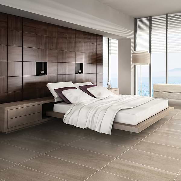 Karo Taupe 12x24 Matte Porcelain Tile