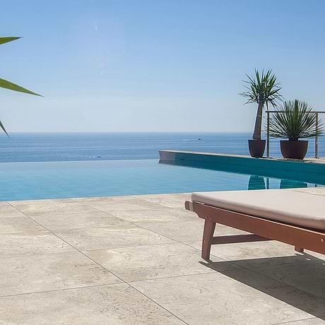 Classic Trevis Beige 16x32 2CM Pool Coping