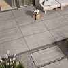 Ecliptic Chrome Gray 24x48 Matte 2CM Outdoor Paver; in Chrome Porcelain; for Outdoor Floor, Pool Tile; in Style Ideas Contemporary, Transitional