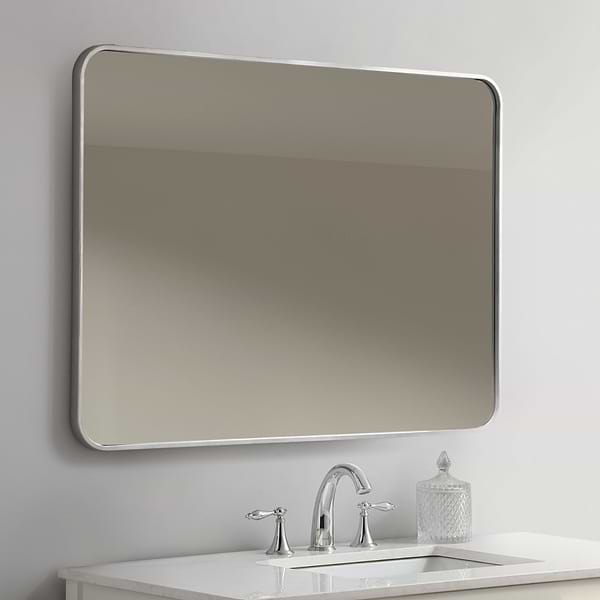 Netta Silver Metal 30x40  Mirror