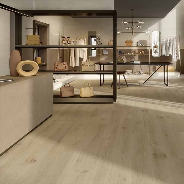 Oaktree Natural Ash Beige 8x48 Wood Look Matte Porcelain Tile