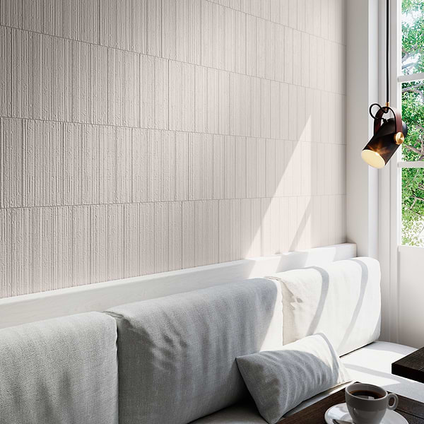 Charlotte Silver Gray 3x10 Textured Matte Ceramic Subway Tile