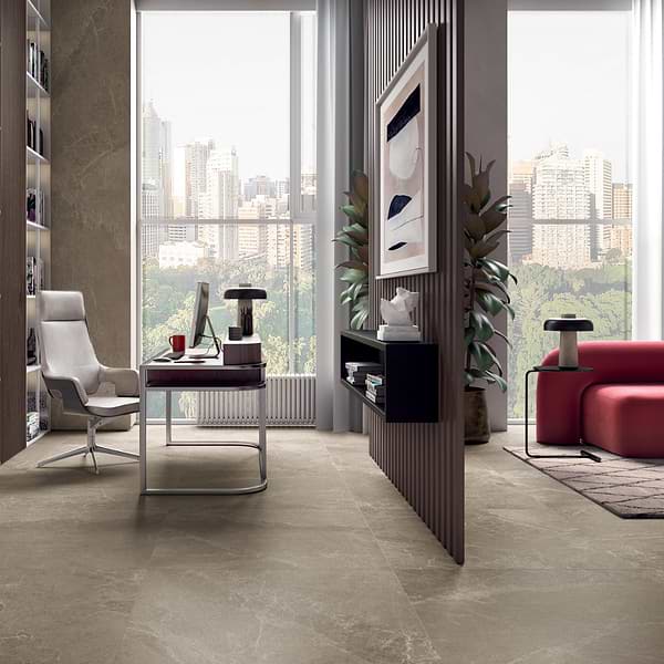 ZenTech Greige Beige 36x36 Matte Porcelain Tile
