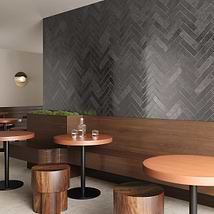 Kalay Antracite Gray 3x12 Glossy Ceramic Tile