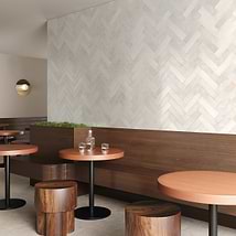 Kalay White 3x12 Glossy Ceramic Tile