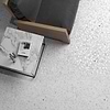 Terrazzo Hex Gray 9" Terrazzo Look Matte Porcelain Tile