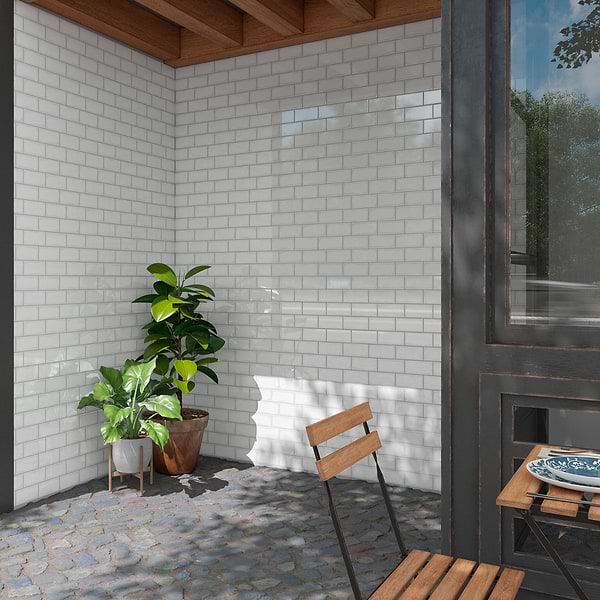Park Hill Light Gray 3X6 Polished Porcelain Tile