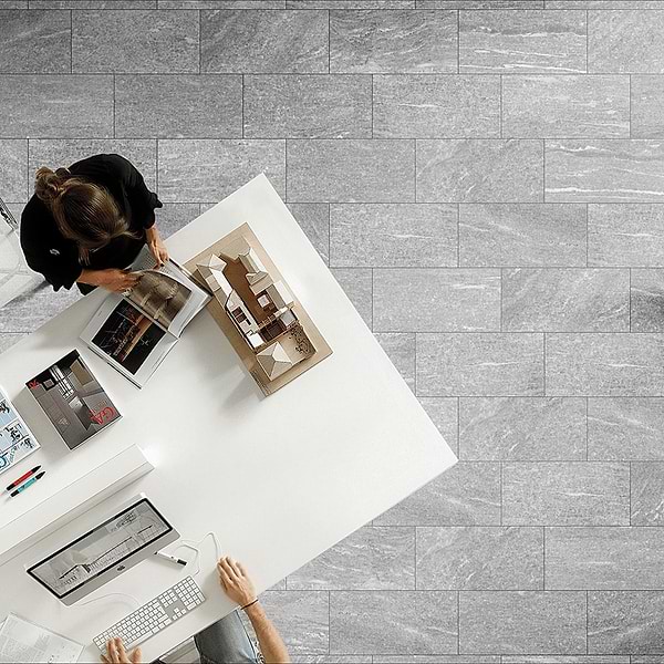 Disco-FusionTech Stockholm Greige 12x24 Matte Porcelain Tile