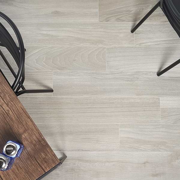 Silkwood Gray 8x48 Matte Porcelain Wood Look Tile