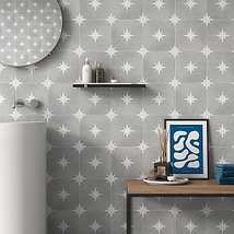 Tau Gris Gray 9x9 Matte Porcelain Tile