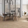 Kenridge Chevron Maple Brown 24x48 Wood Look Matte Porcelain Tile