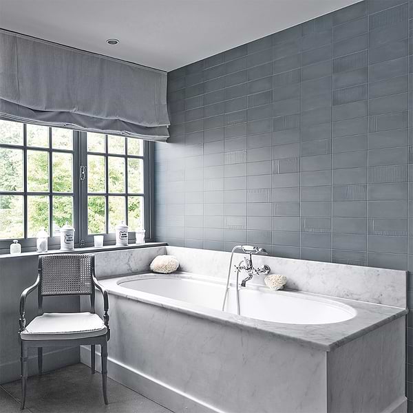 Comb Cobalto 4X8 Matte Ceramic Wall Tile
