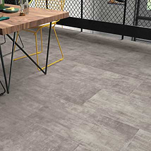 Holland Fog Medium Gray12x24 Semi-Polished Porcelain Tile