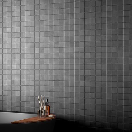 Clay Verve Gray 2x2 Matte Porcelain Mosaic