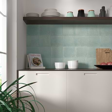 Alesso Menta Green 8x8 Matte Porcelain Tile
