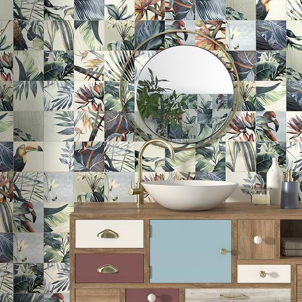 Angela Harris Wilder Tikida Decor 8x8 Matte Ceramic Tile