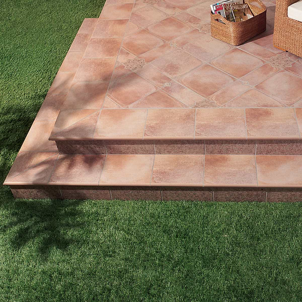 Burgos Terracotta Clay 14x14 Matte Porcelain Tile