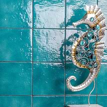 Cavallo Fiji Blue 7x7 Glossy Porcelain Tile